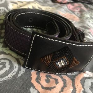 ✨Snakeskin purple belt!